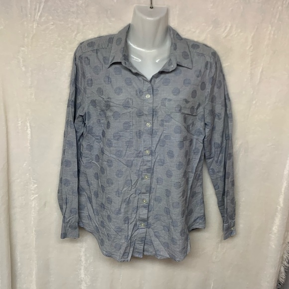 Ann Taylor Loft The Softened Shirt - Picture 1 of 7